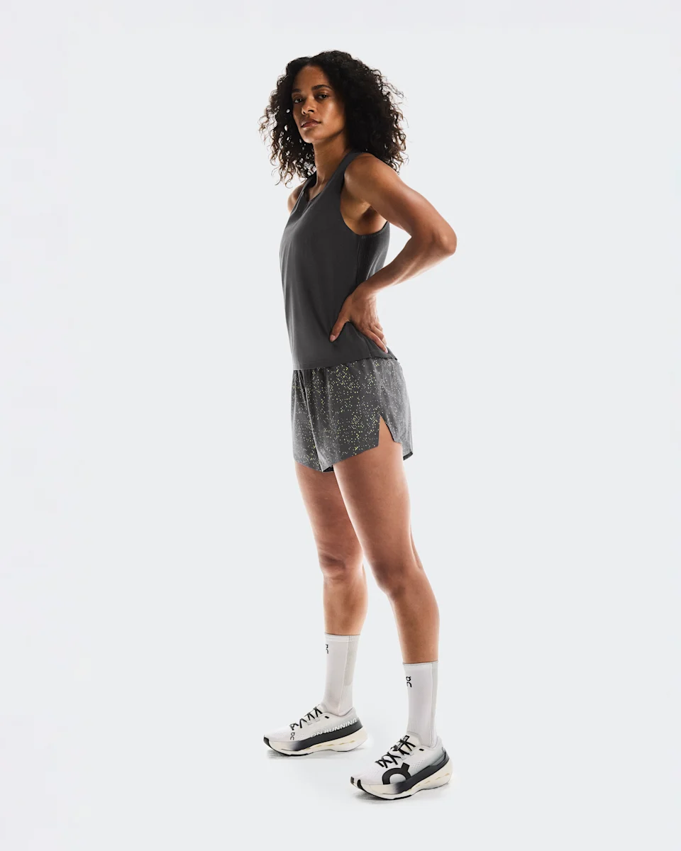 On Race Shorts Iron Feminino