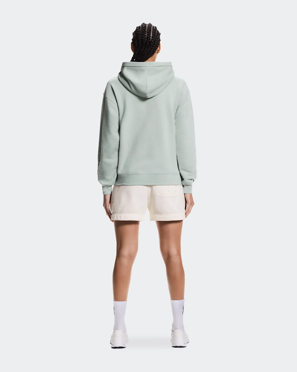 On Club Hoodie Mineral Feminino