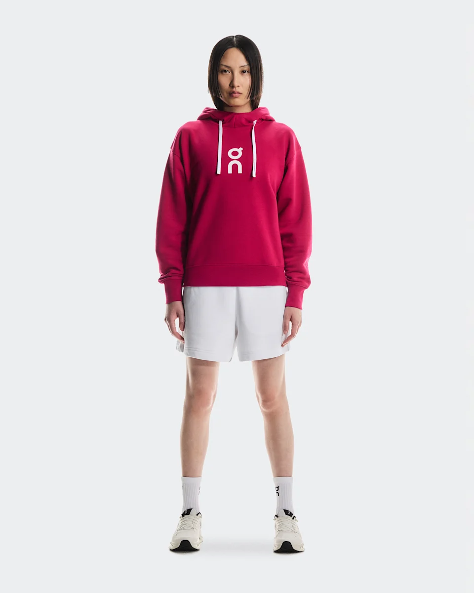 On Club Hoodie Grenadine Feminino
