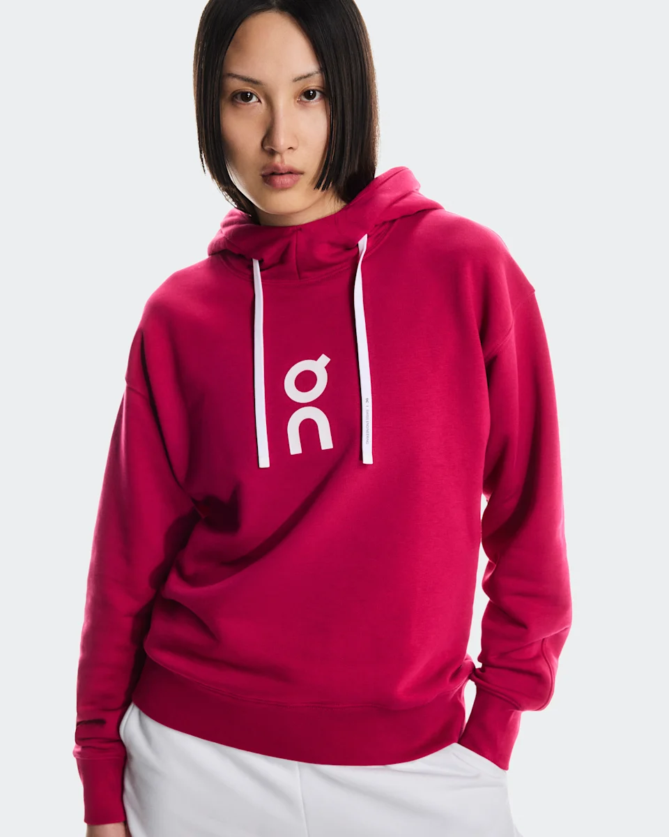 On Club Hoodie Grenadine Feminino