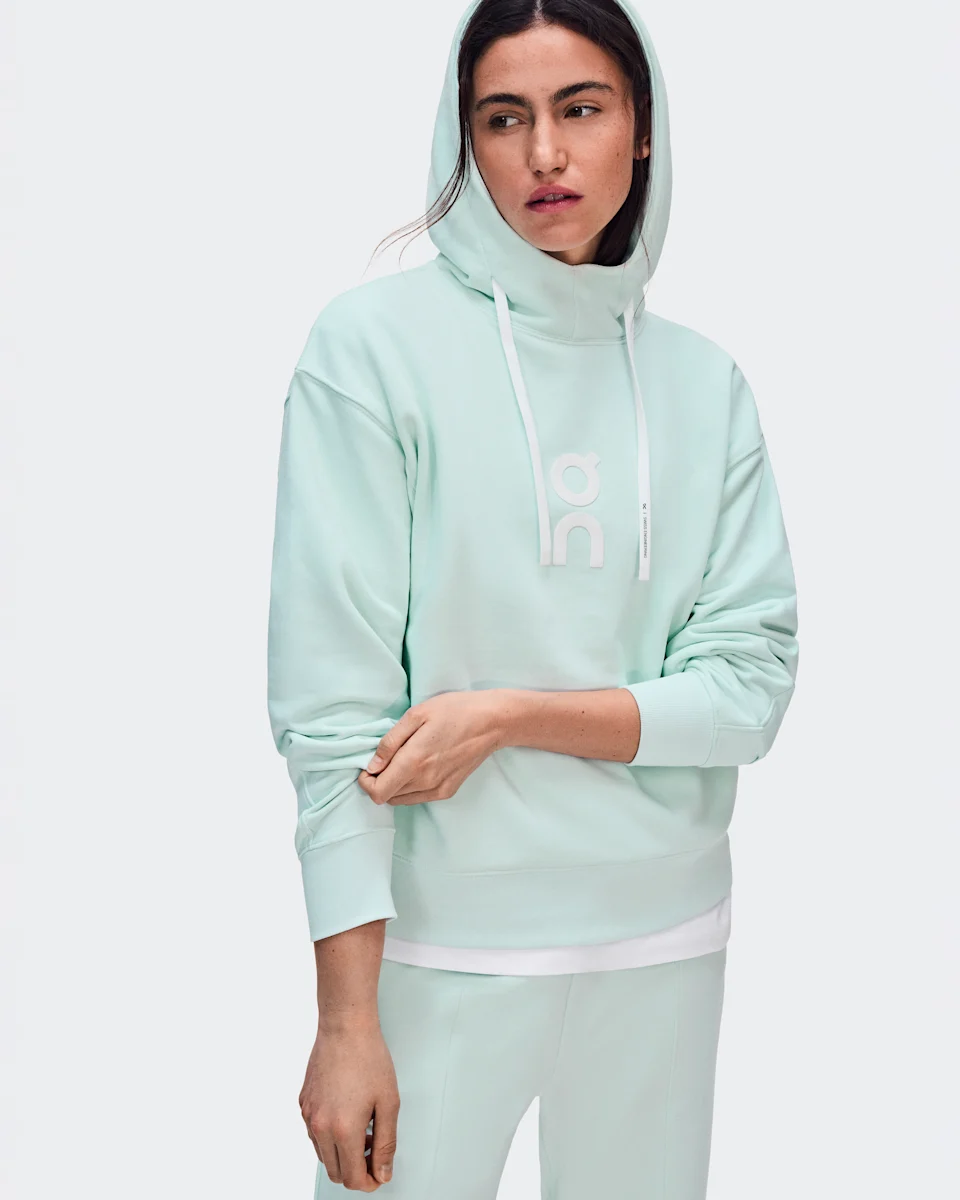 On Club Hoodie Flurry Feminino