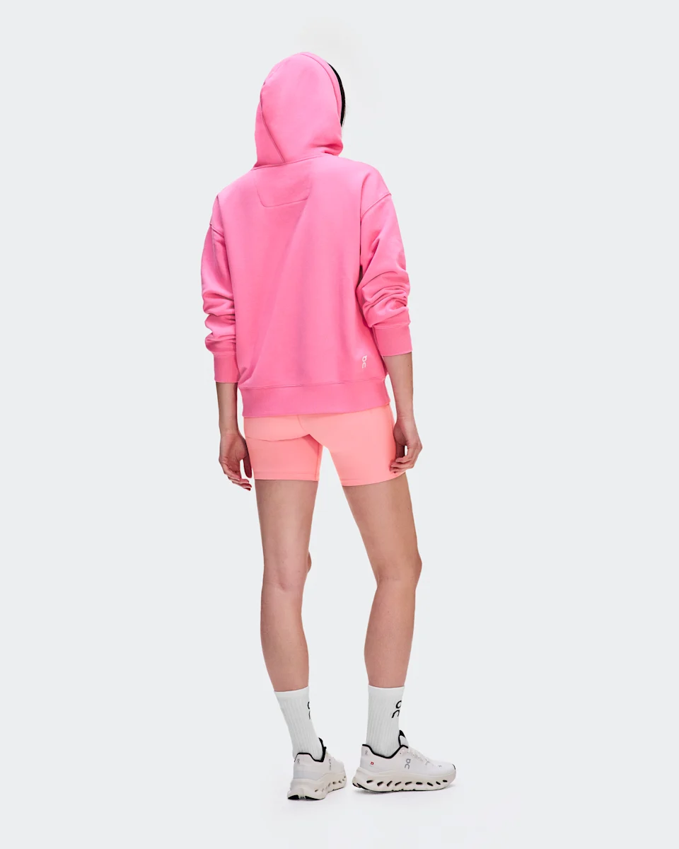 On Club Hoodie Bubblegum Feminino
