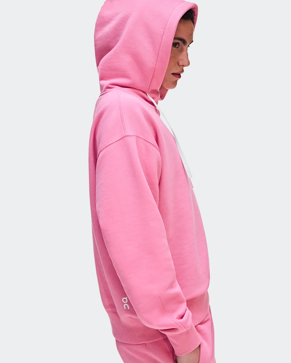 On Club Hoodie Bubblegum Feminino