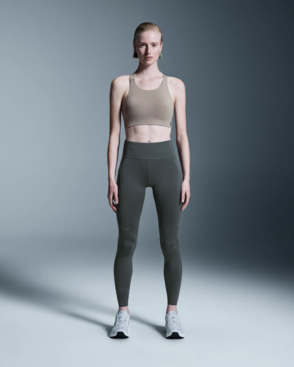 On Endurance Bra Cinder Feminino – Corrida, sustentação alta