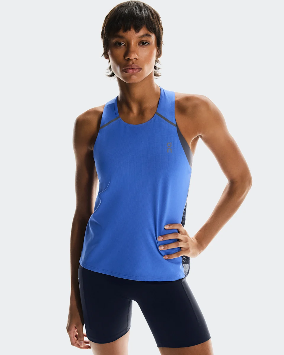 On Performance Tank Zaffre & Navy Feminino