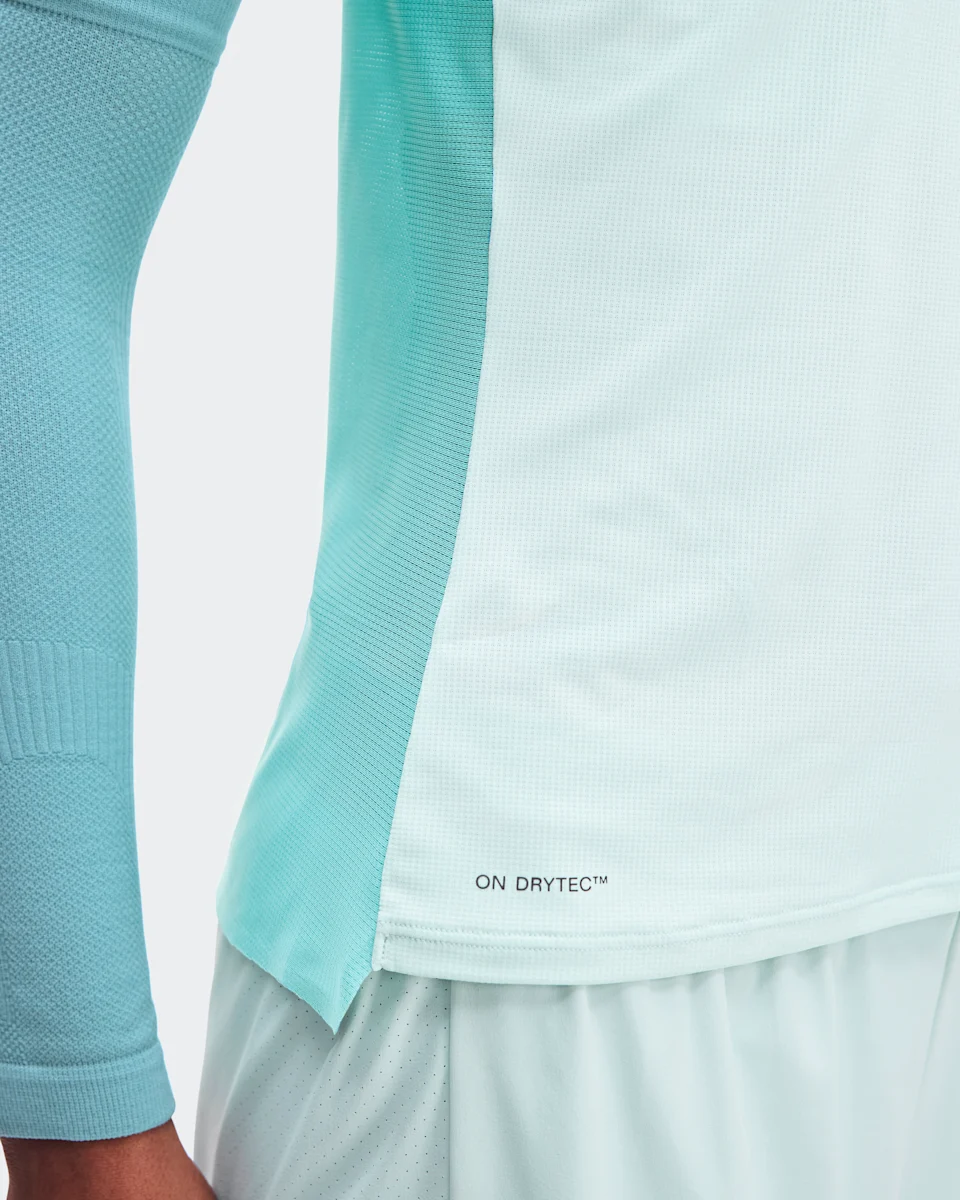 On Performance Tank Flurry & Aquamarine Feminino