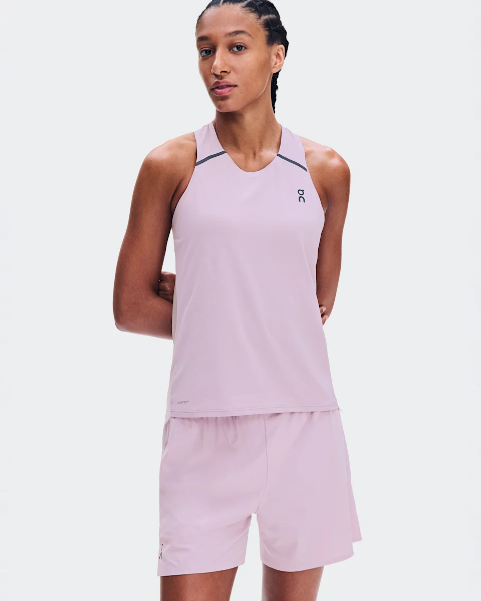 On Performance Tank Foxglove & Orchid Feminino
