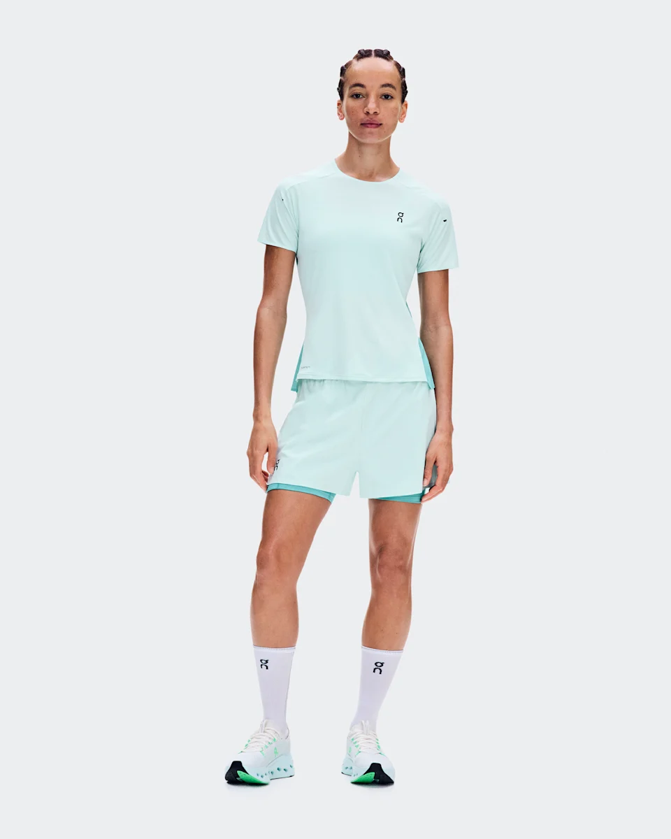 On Performance-T Flurry & Aquamarine Feminino