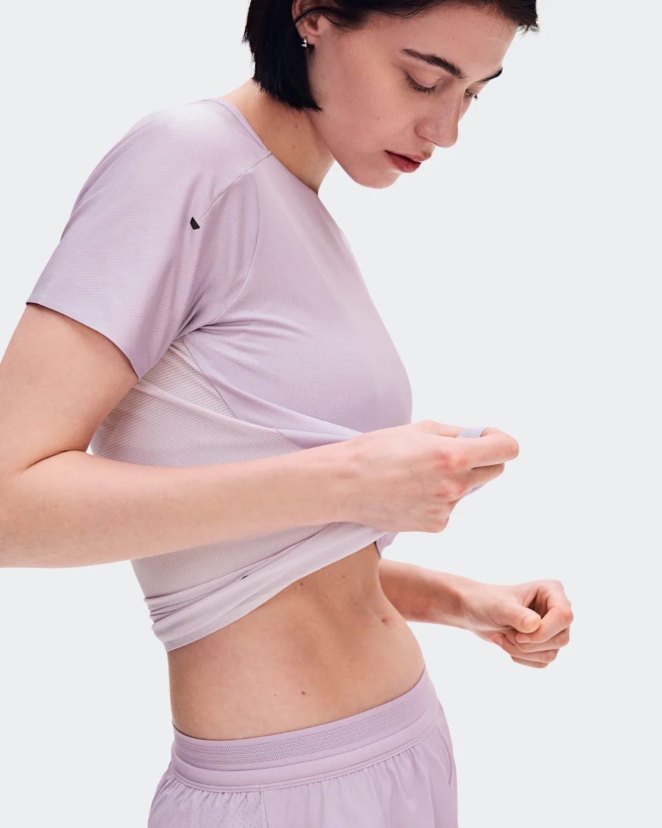 On Performance-T Foxglove & Orchid Feminino
