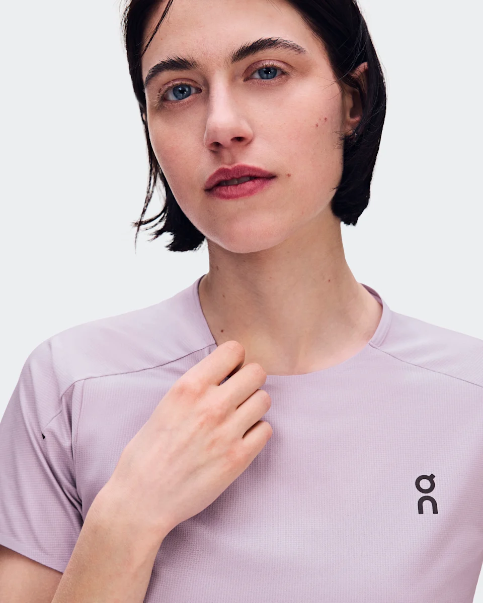 On Performance-T Foxglove & Orchid Feminino