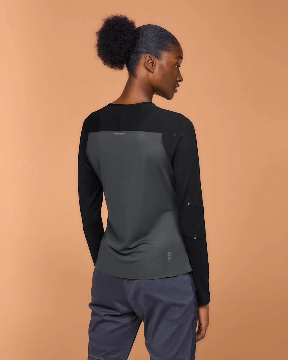 On Performance Long-T Black & Eclipse Feminino