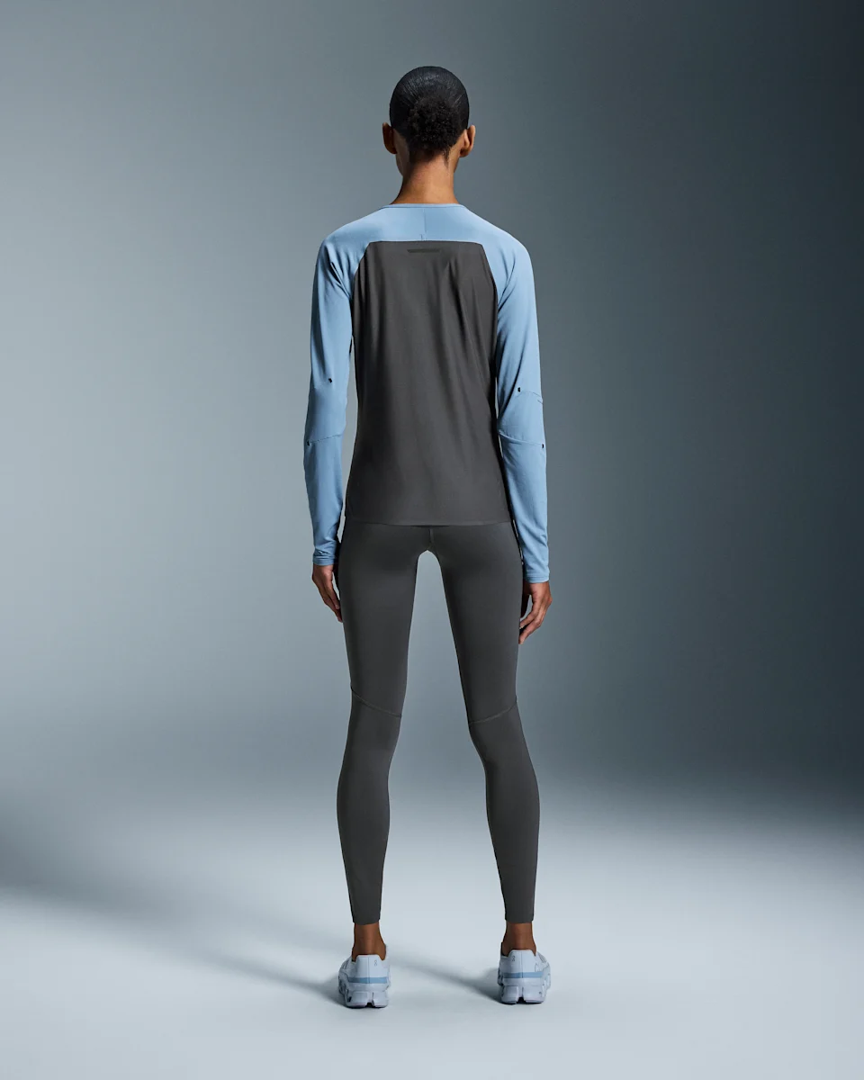 On Performance Long-T Chambray & Eclipse Feminino