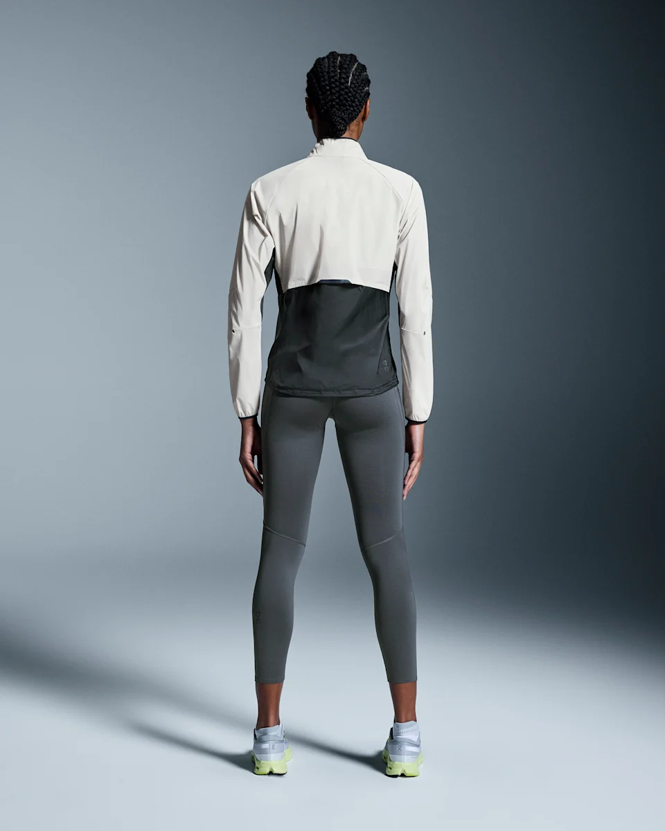 On Weather Jacket Silver & Eclipse Feminino