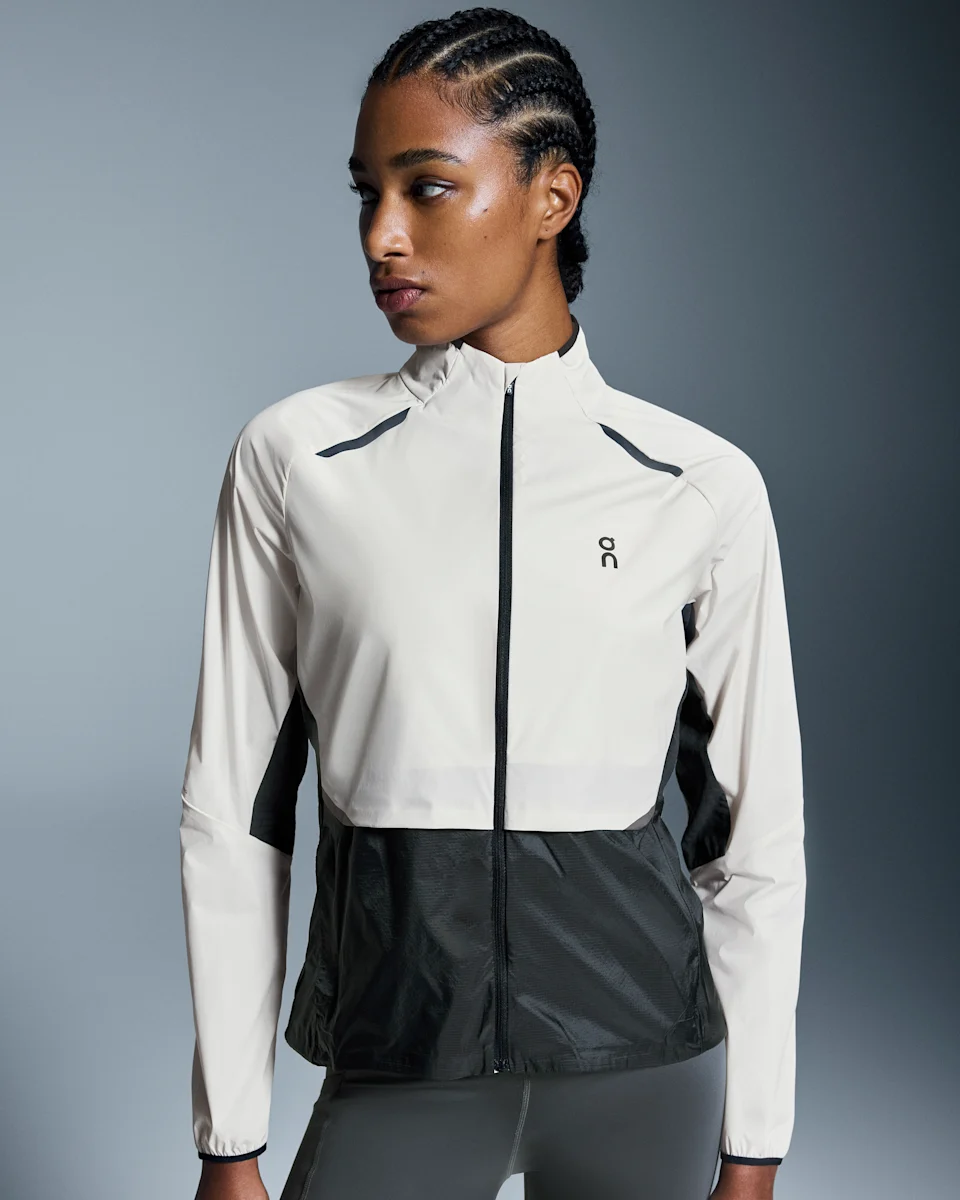 On Weather Jacket Silver & Eclipse Feminino