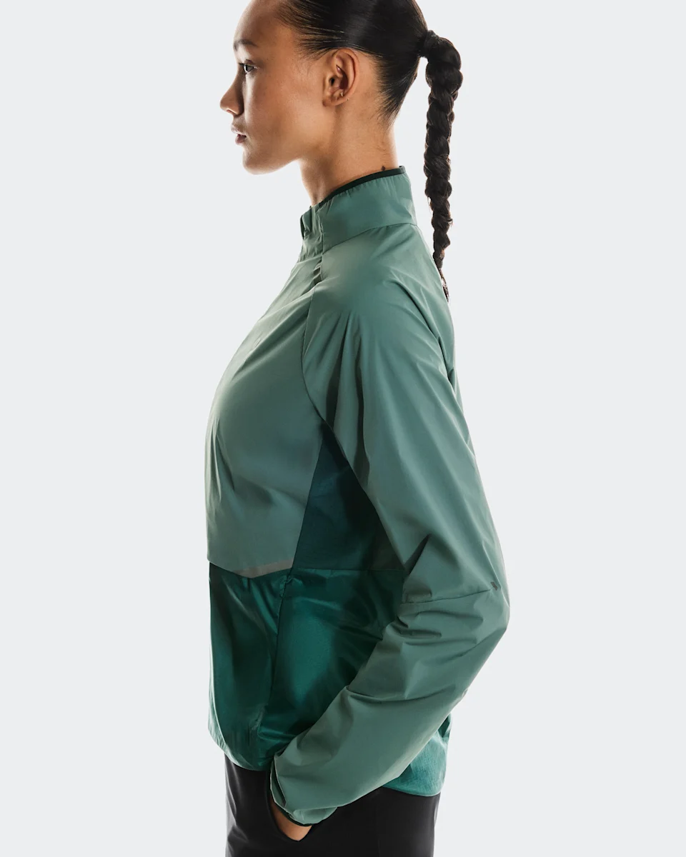 On Weather Jacket Spirulina & Olive Feminino