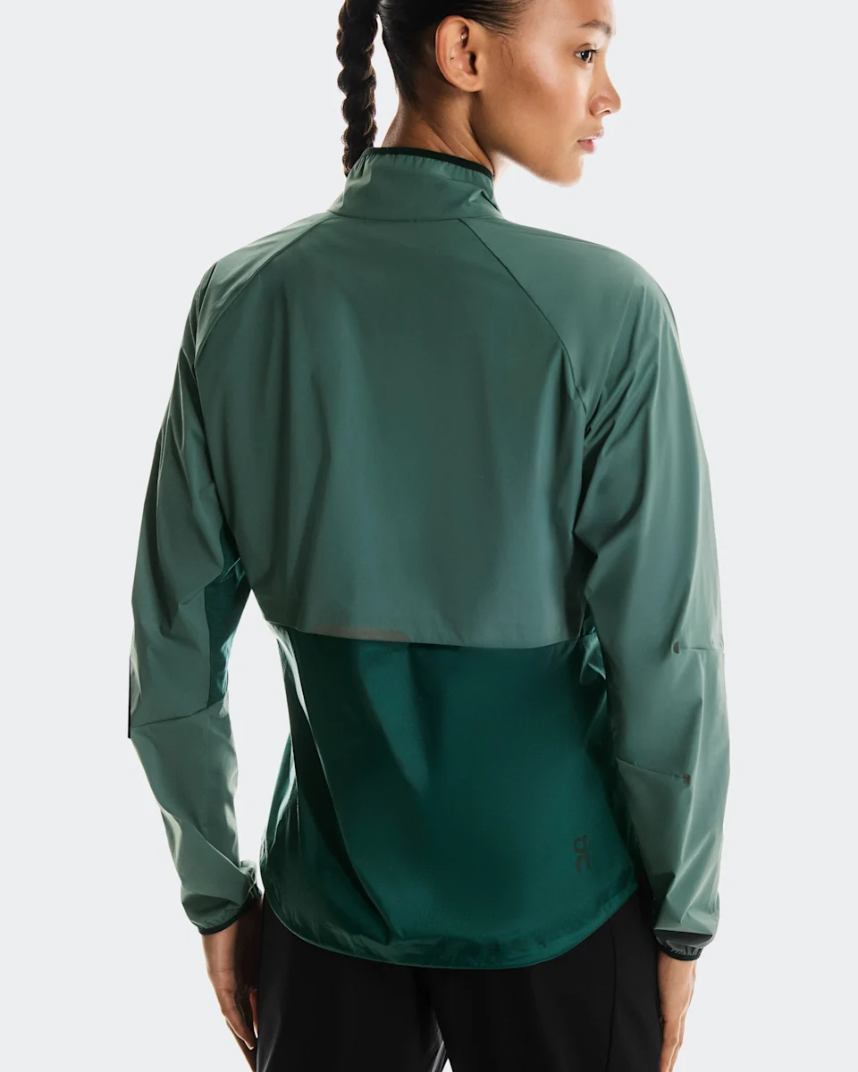 On Weather Jacket Spirulina & Olive Feminino