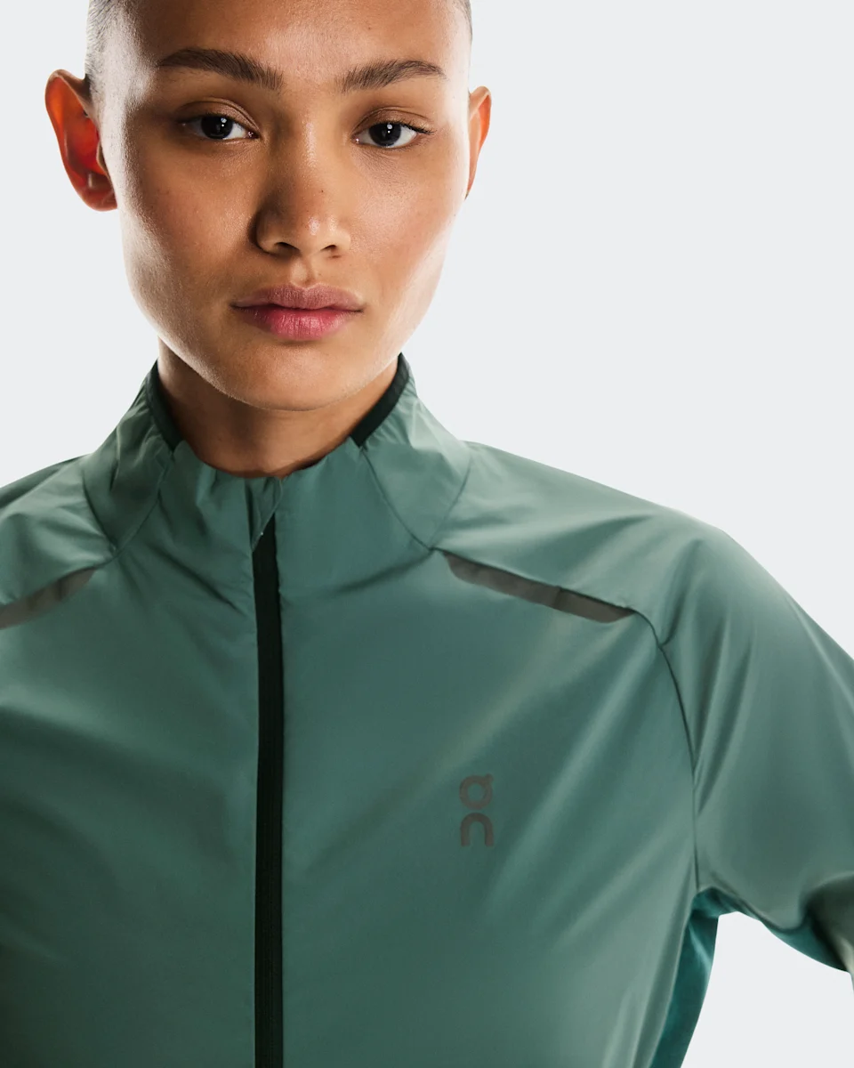 On Weather Jacket Spirulina & Olive Feminino