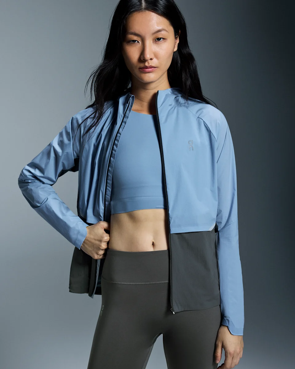 On Core Jacket Chambray & Eclipse Feminino