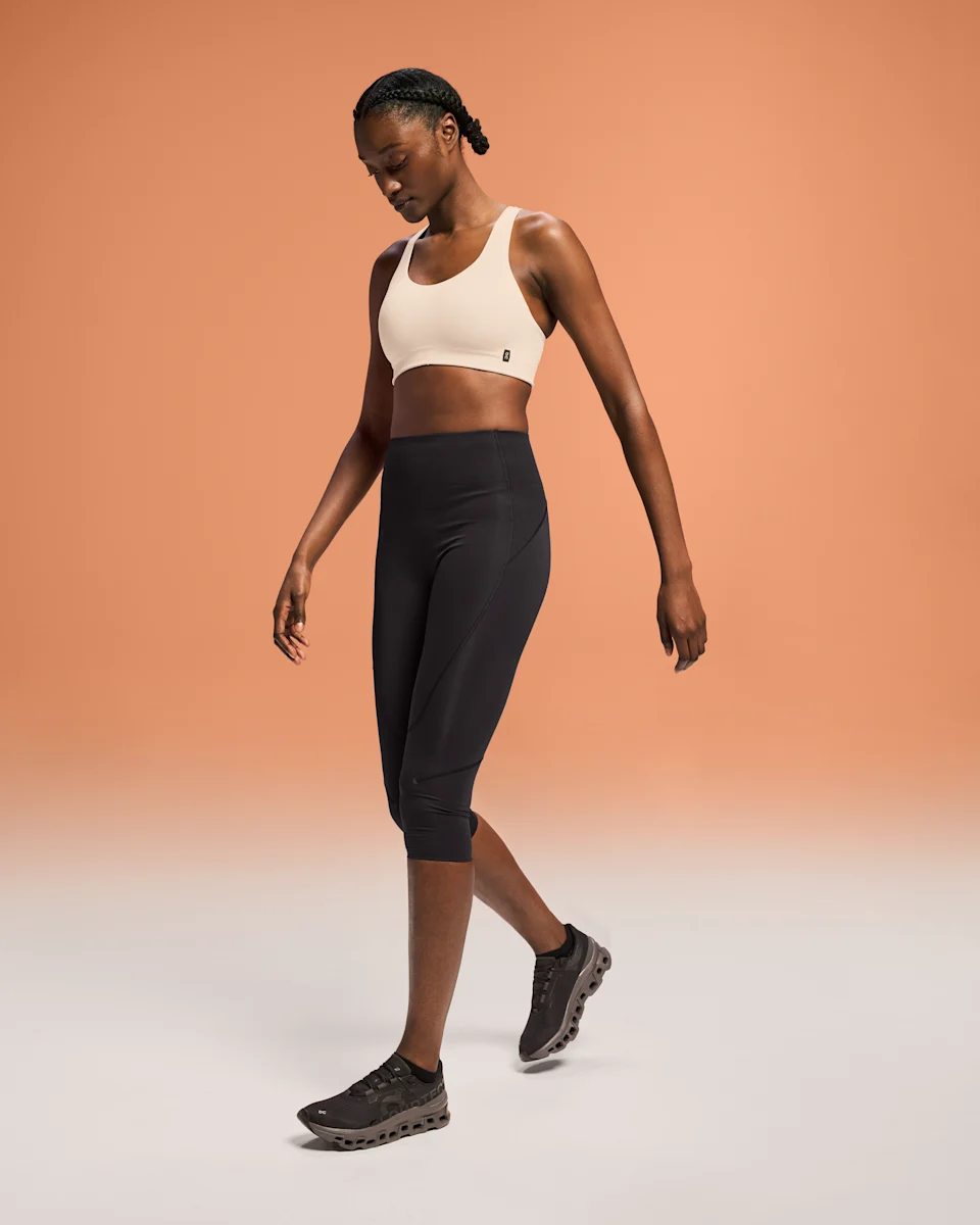On Active Bra Sand & Cinder Feminino