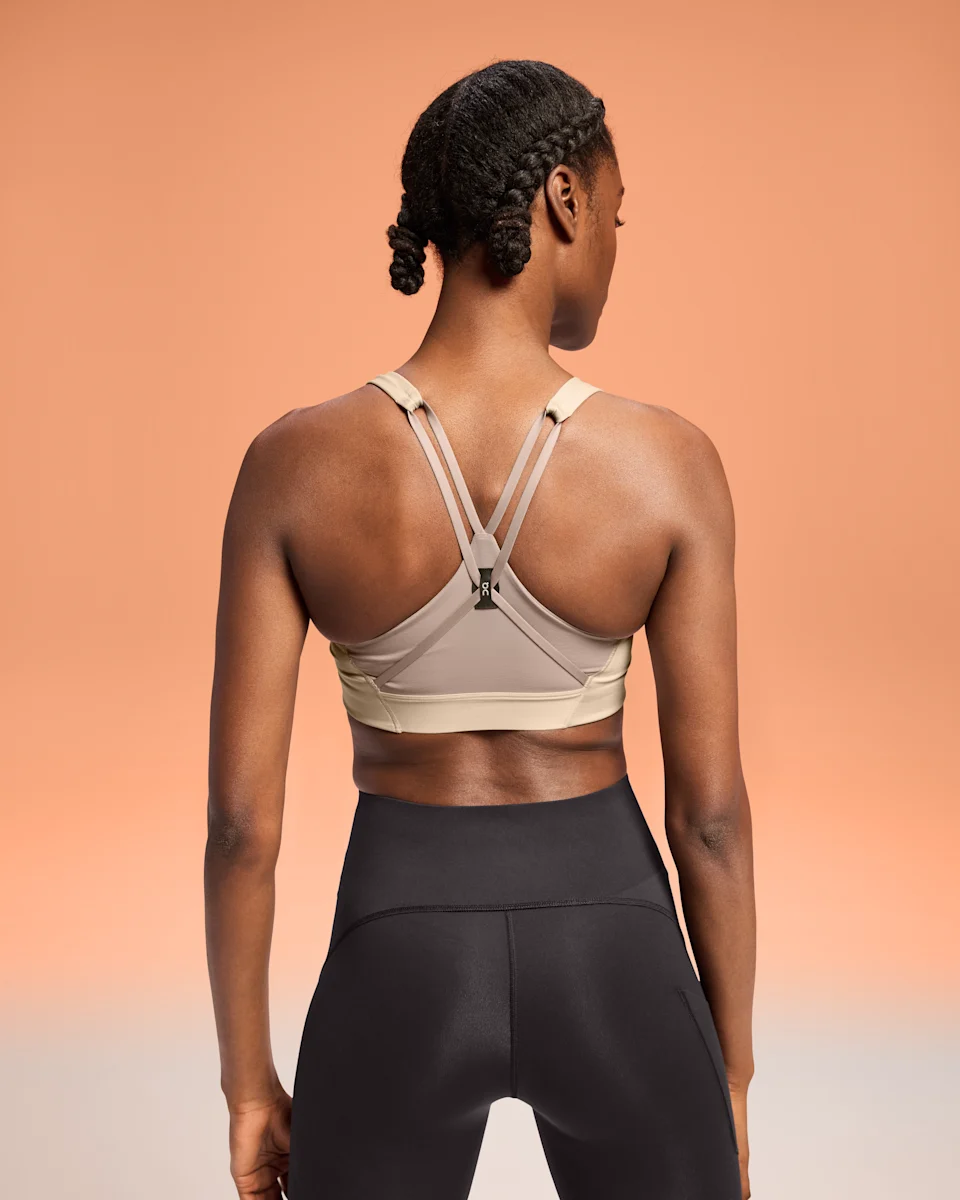 On Active Bra Sand & Cinder Feminino