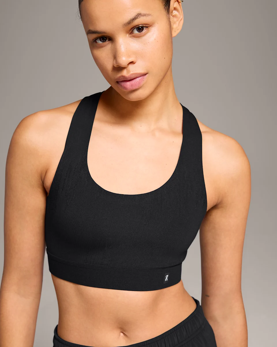 On Pace Bra Black Feminino