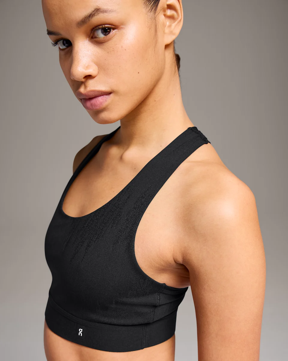 On Pace Bra Black Feminino