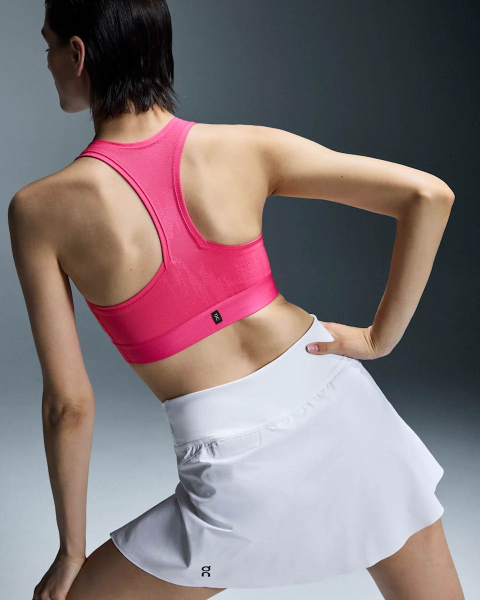 On Pace Bra Pink Feminino