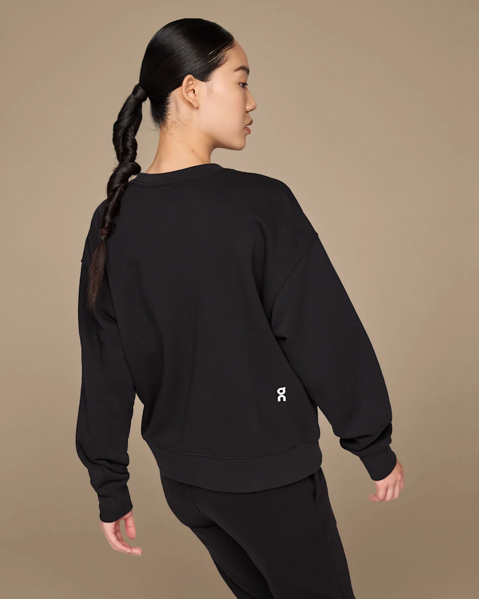 On Club Crew Black Feminino