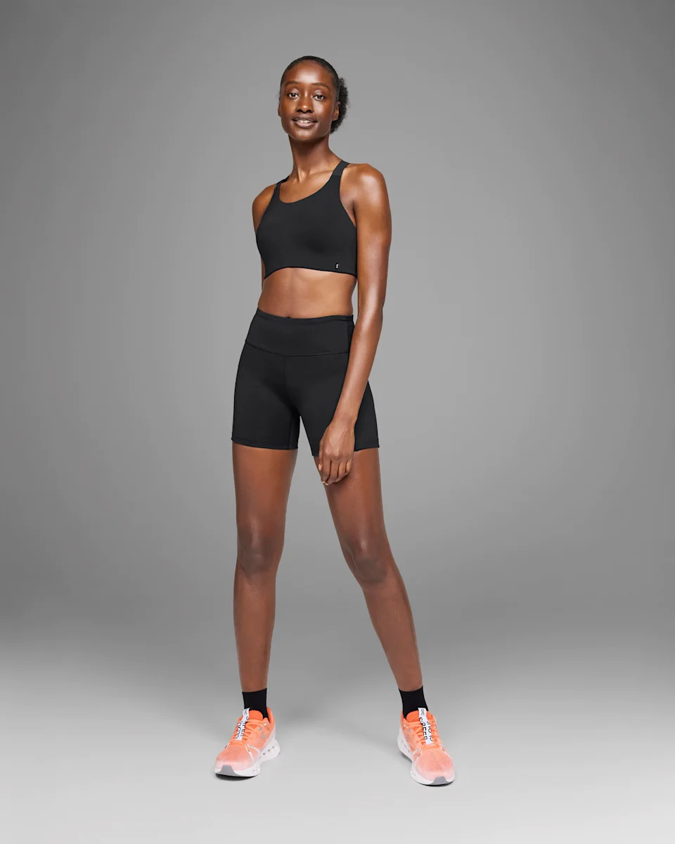 On Performance Short Tights Black Feminino