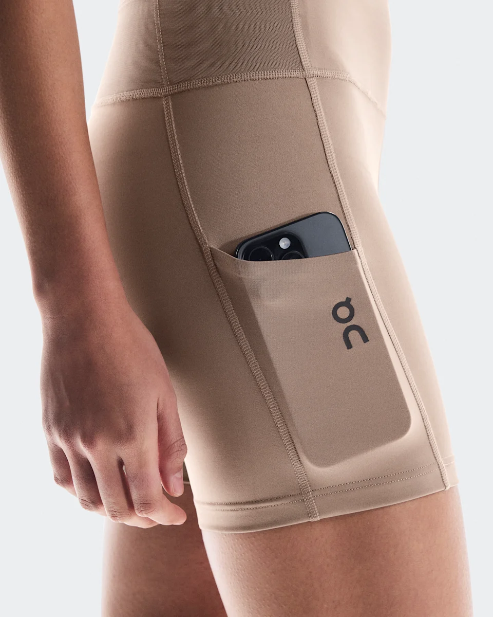 On Performance Short Tights Cinder Feminino