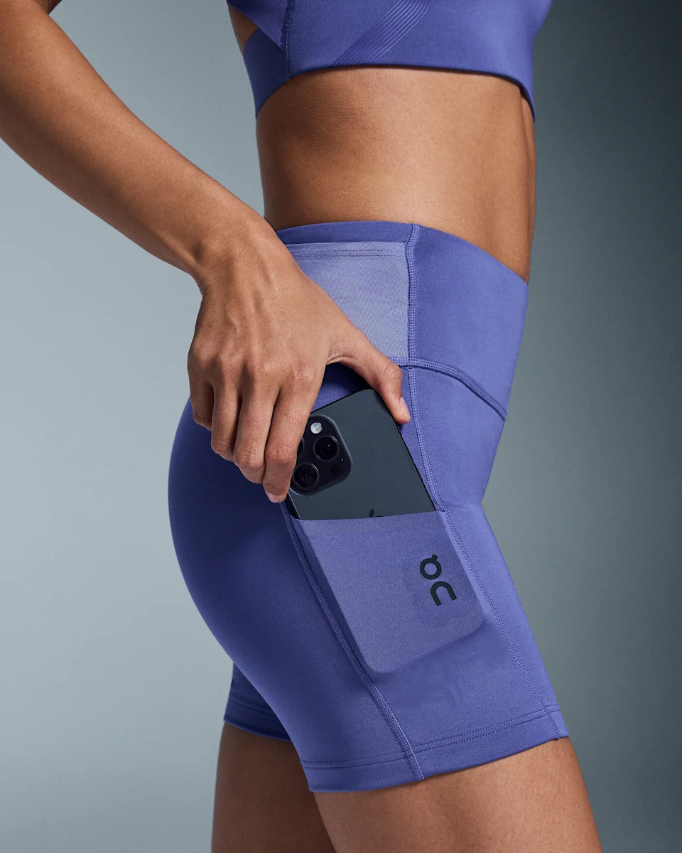 On Performance Short Tights Iris Feminino