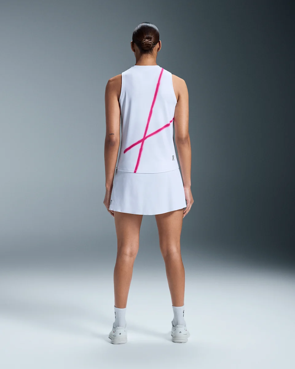 On Court Tank White Feminino