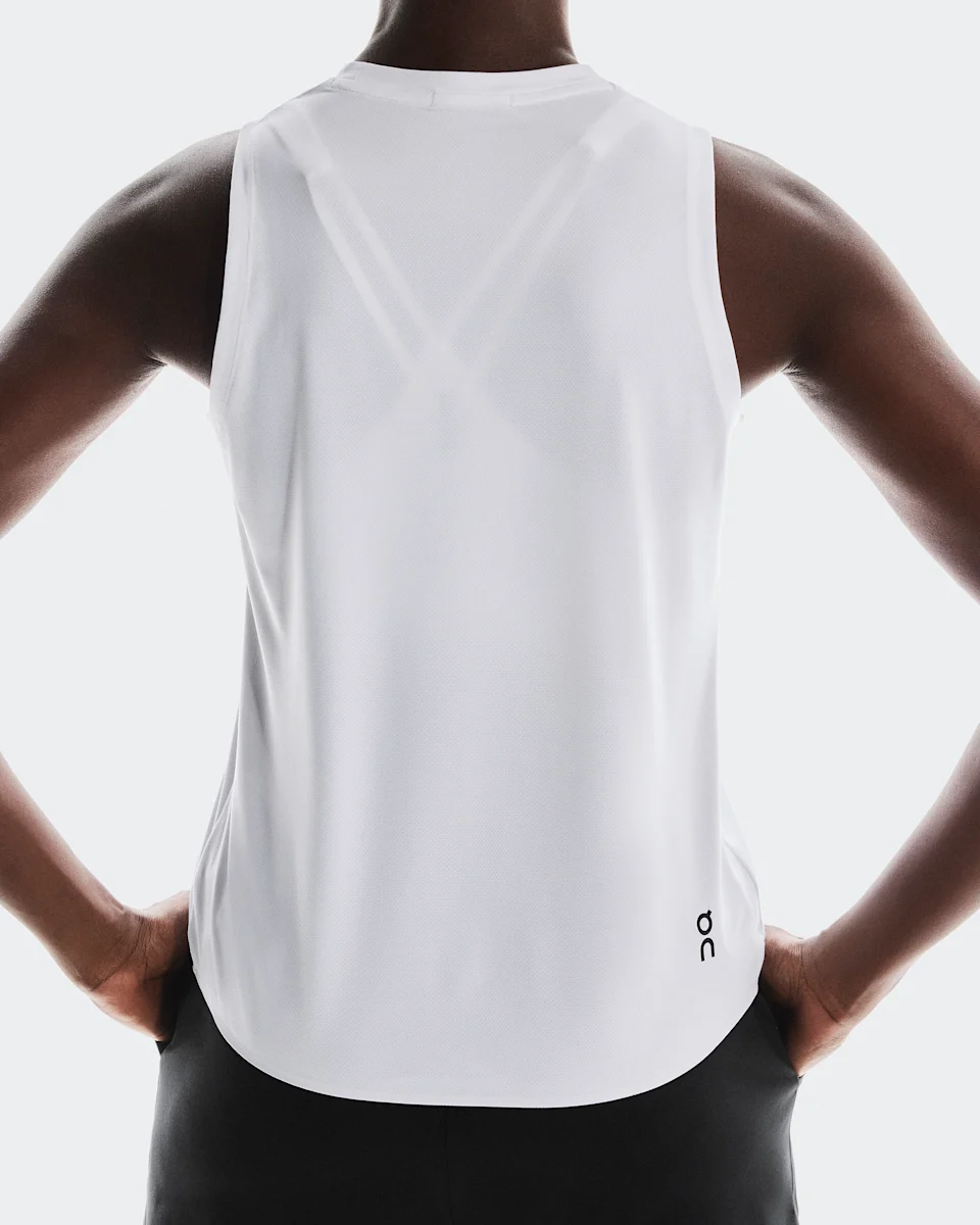 On Court Tank All White Feminino
