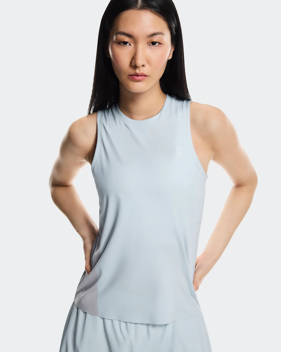 On Court Tank Arctic & Lilac Feminino