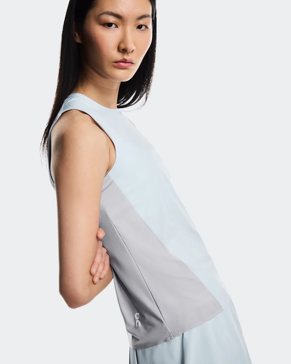 On Court Tank Arctic & Lilac Feminino