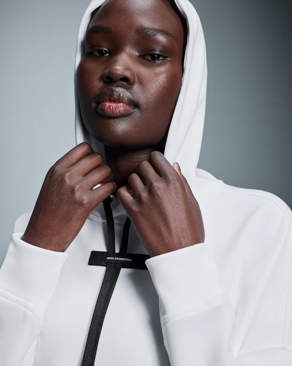 On Hoodie White Feminino