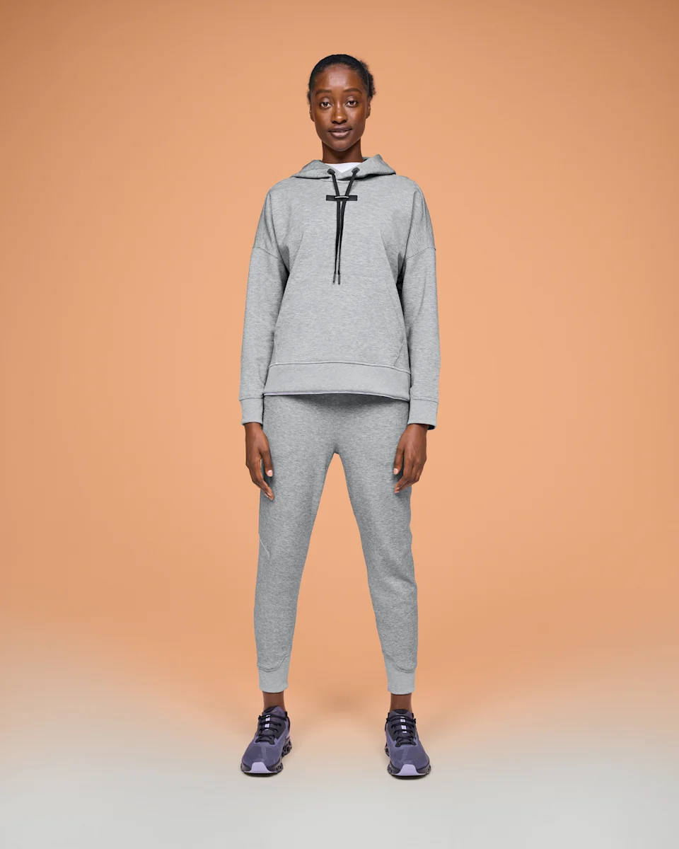 On Hoodie Grey Feminino