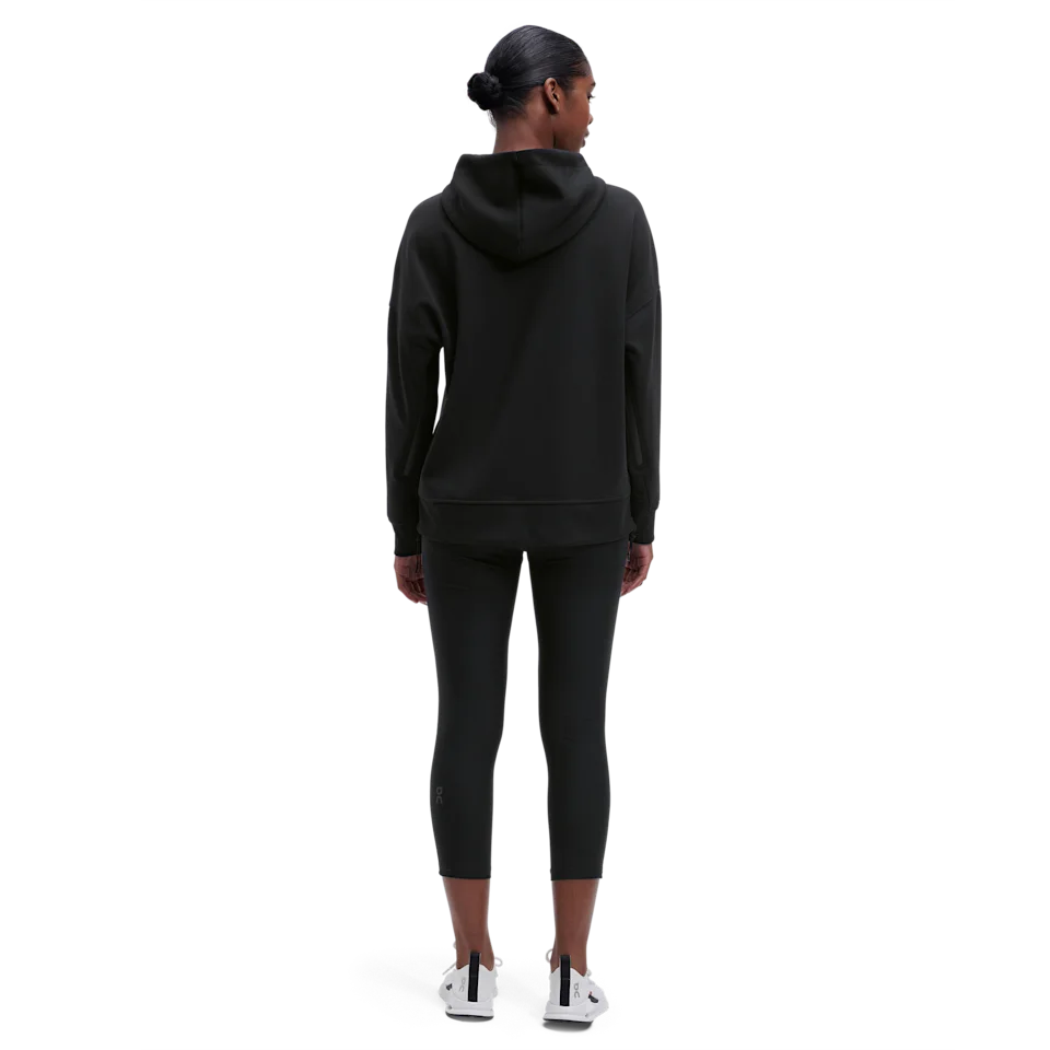 On Hoodie Black Feminino
