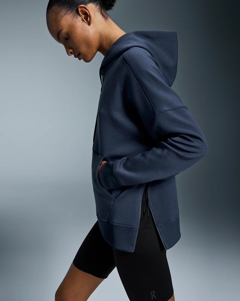 On Hoodie Midnight Feminino
