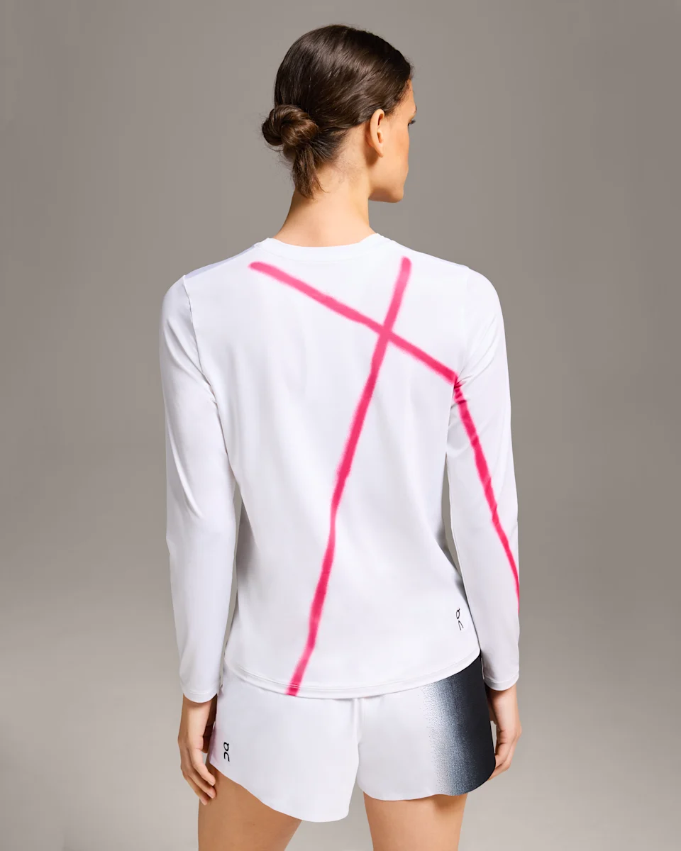 On Court Long-T White Feminino