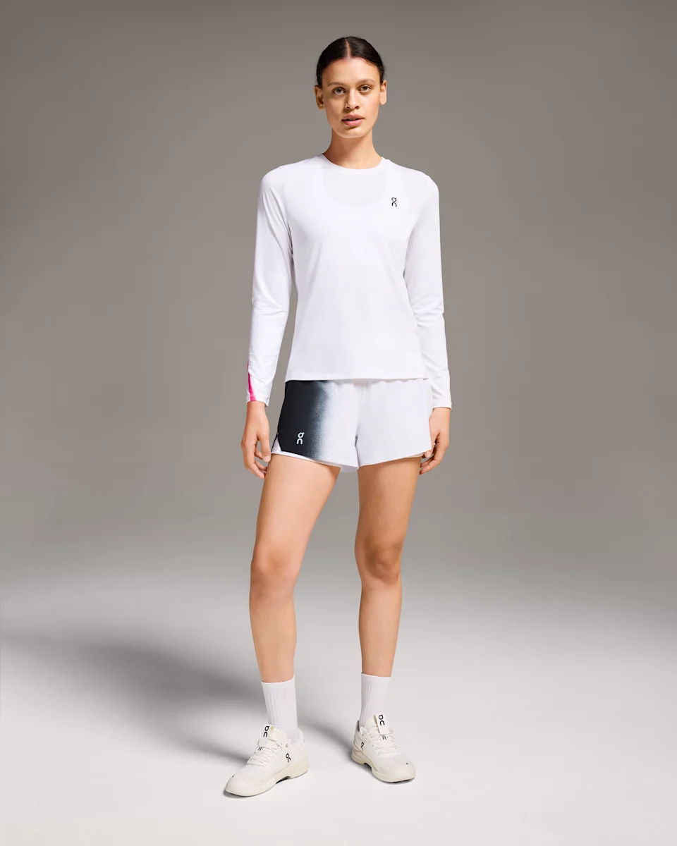 On Court Long-T White Feminino