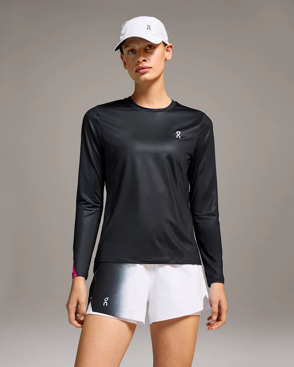 On Court Long-T Black Feminino