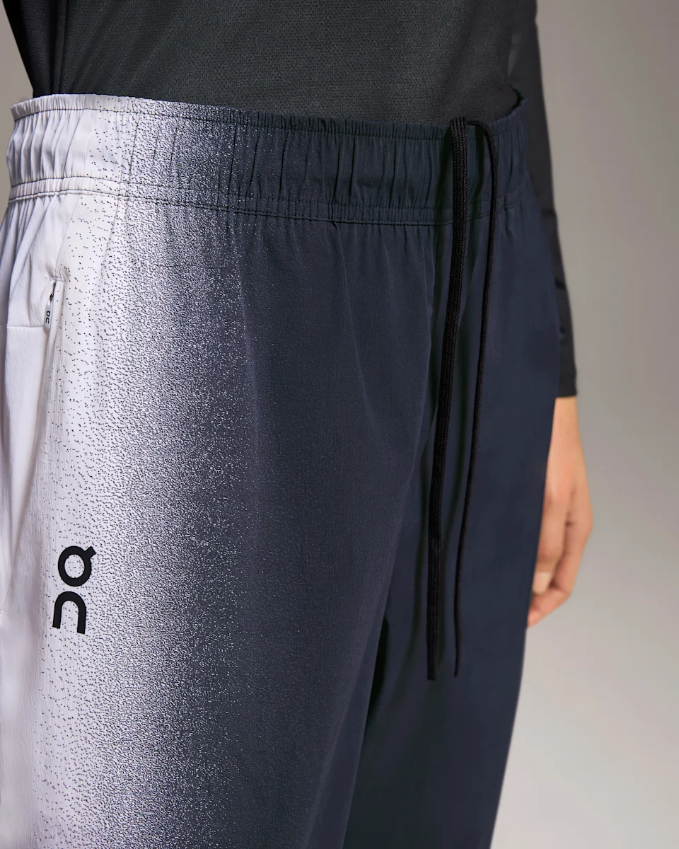On Court Track Pants Black & White Feminino