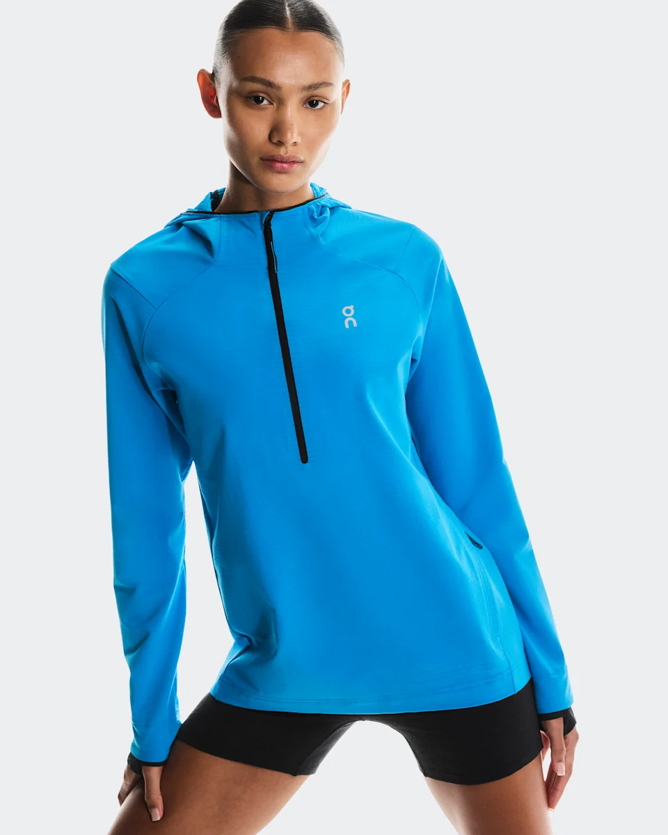 On Pace Hoodie Malibu Feminino