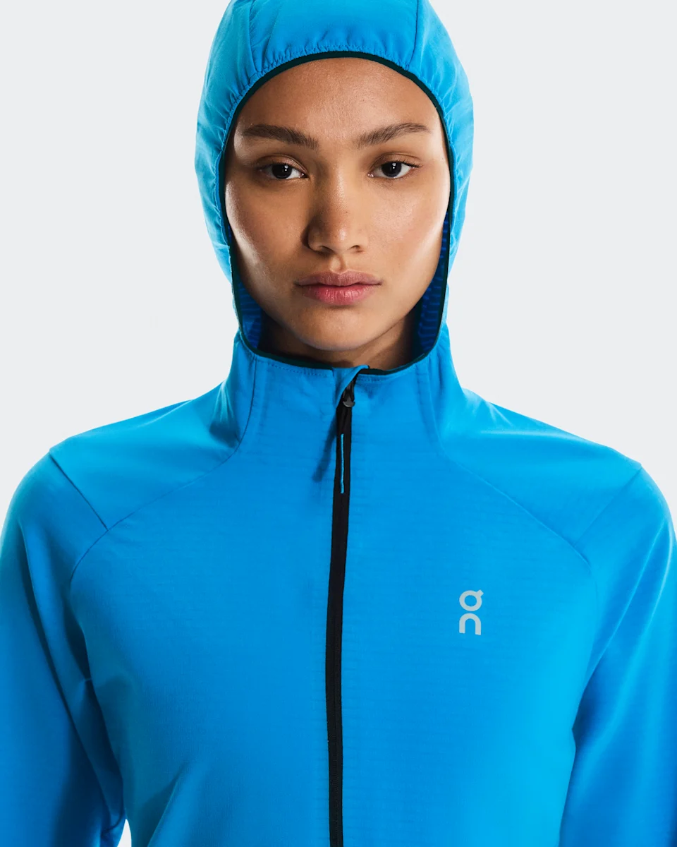On Pace Hoodie Malibu Feminino