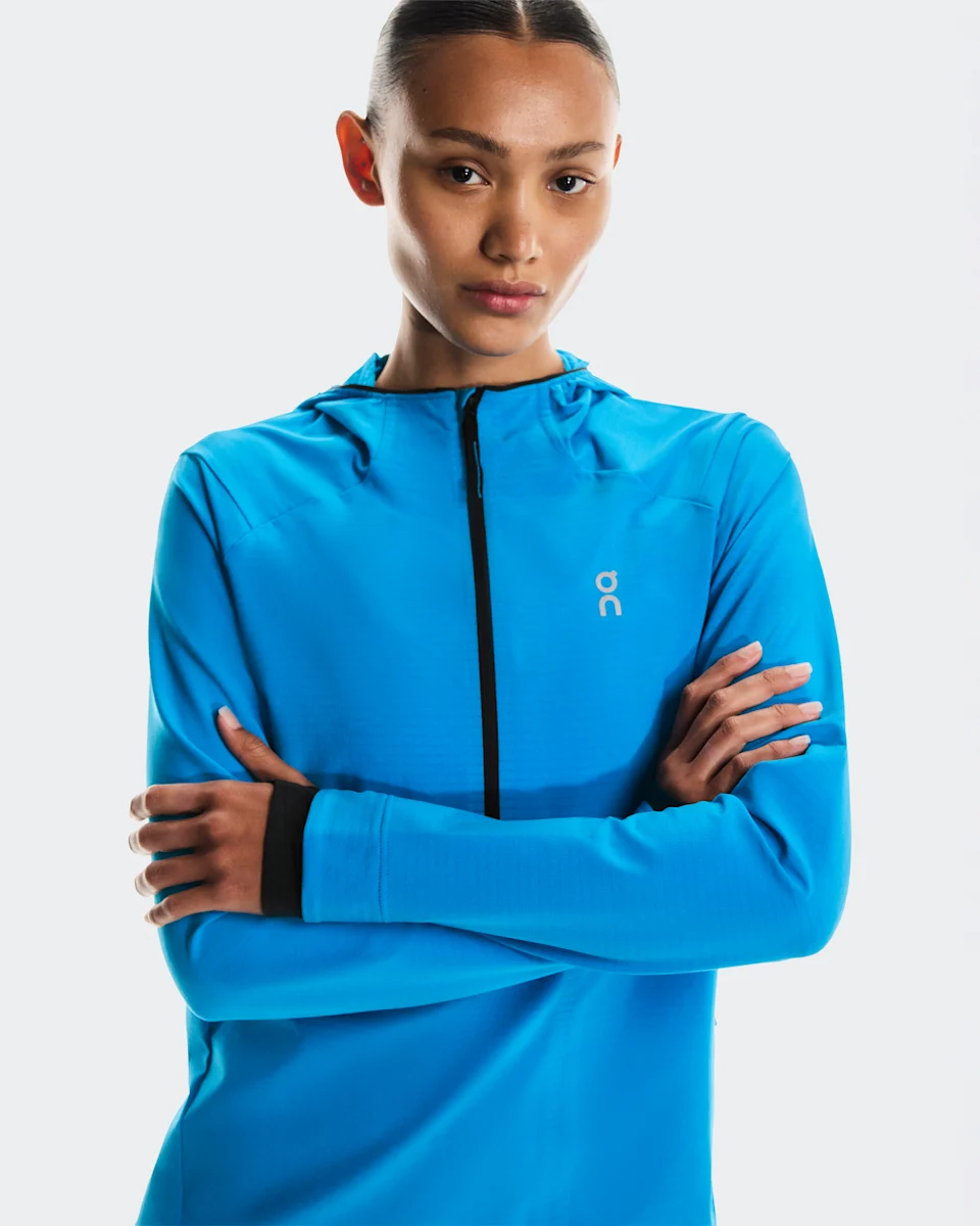 On Pace Hoodie Malibu Feminino