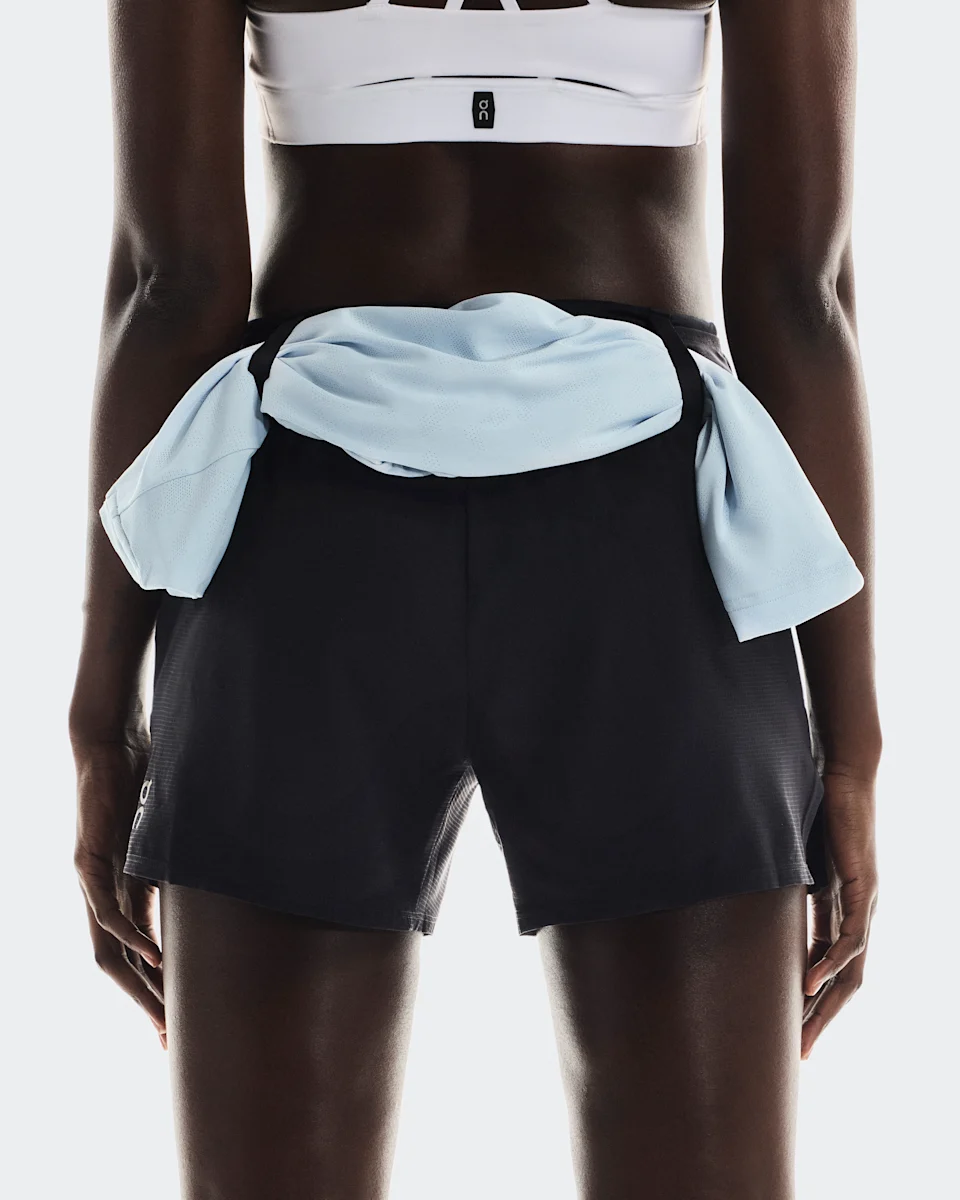 On Trail Shorts Black Feminino