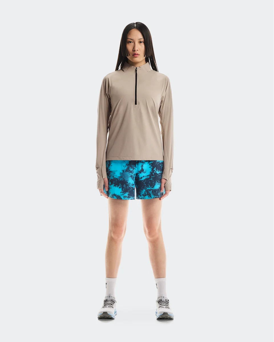 On Trail Shorts Horizon Feminino – Corrida em trilha, Leve, Armazenamento prático