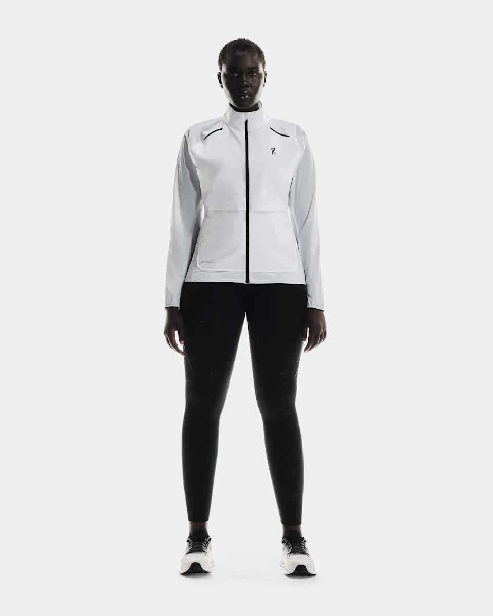 On Weather Jacket Insulated White Feminino – Corrida de alta performance, outdoor, corrida de trilha