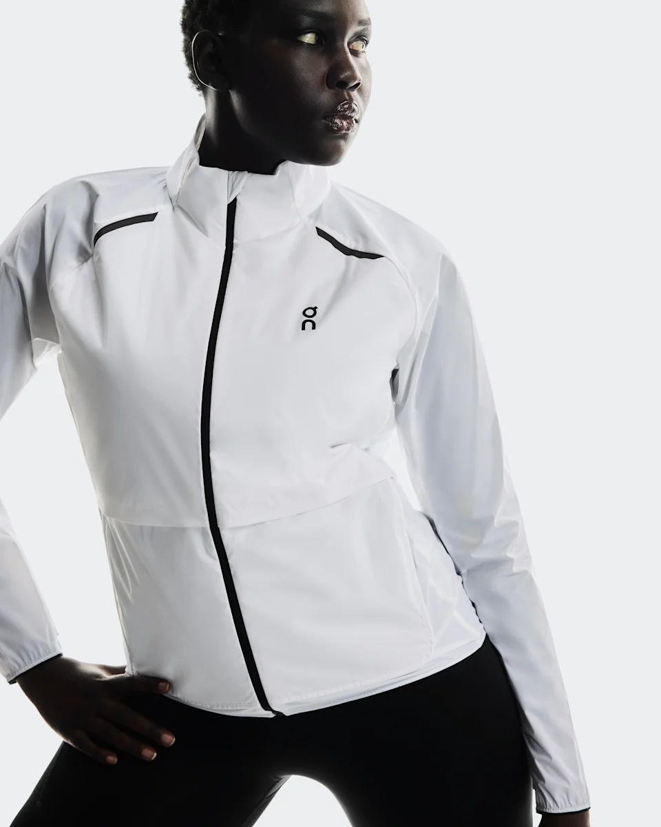 On Weather Jacket Insulated White Feminino
